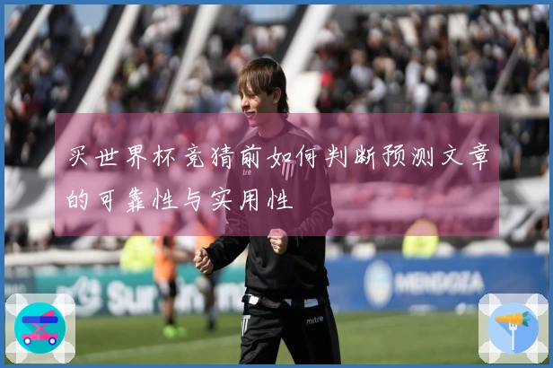买世界杯竞猜前如何判断预测文章的可靠性与实用性